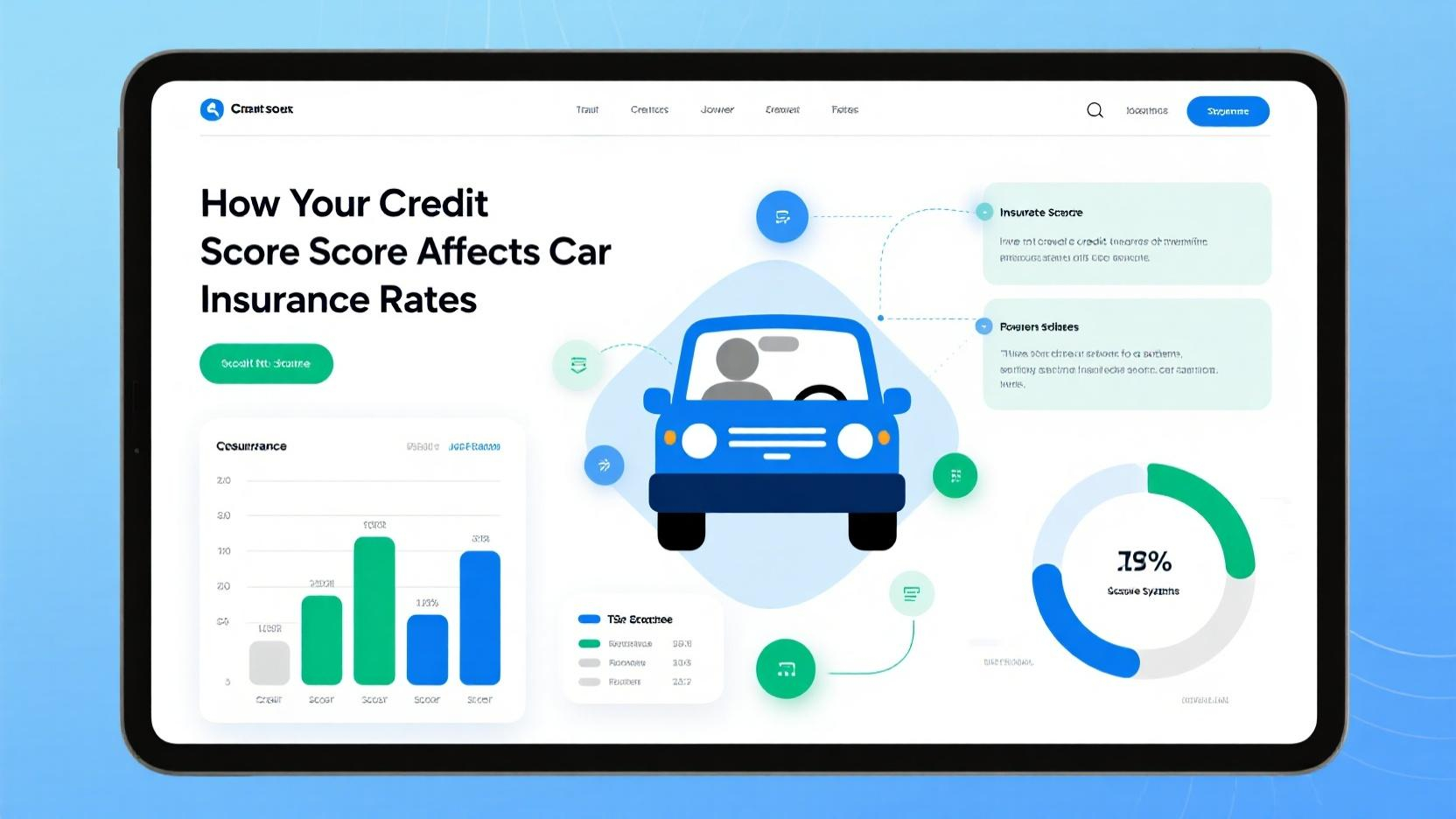 How Your Credit Score Affects Car Insurance Rates: Expert Guide to Insurance Scoring & Improving Credit for Lower Premiums