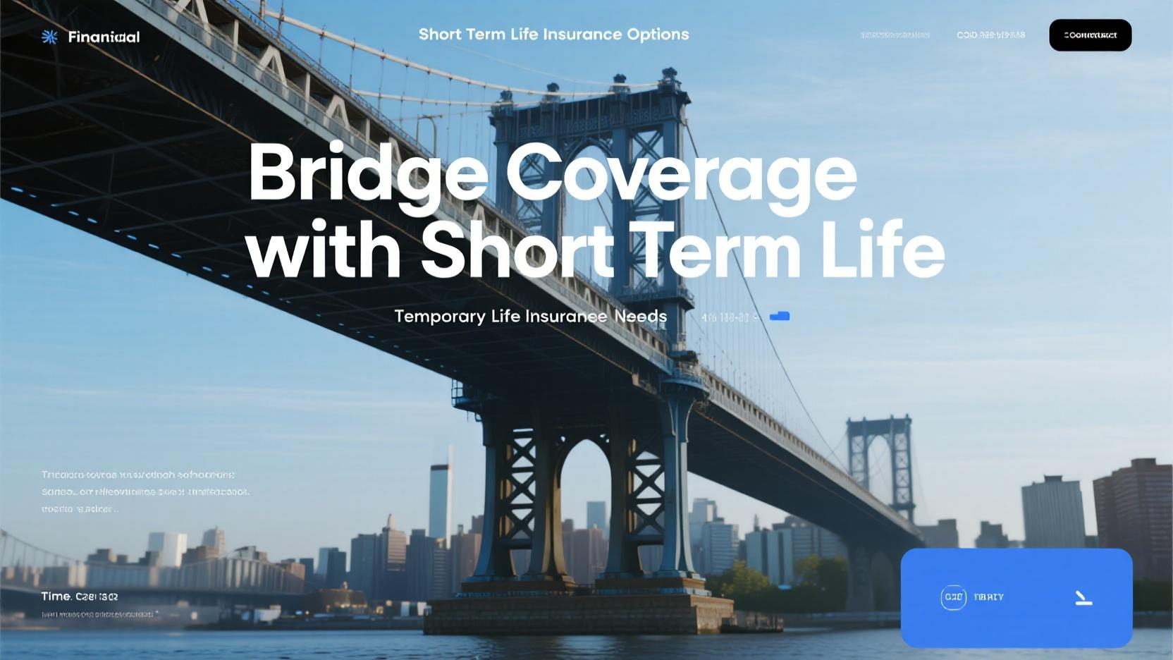 Bridge Coverage with Short-Term Life Insurance: Expert Guide for Temporary Needs & Coverage Gaps