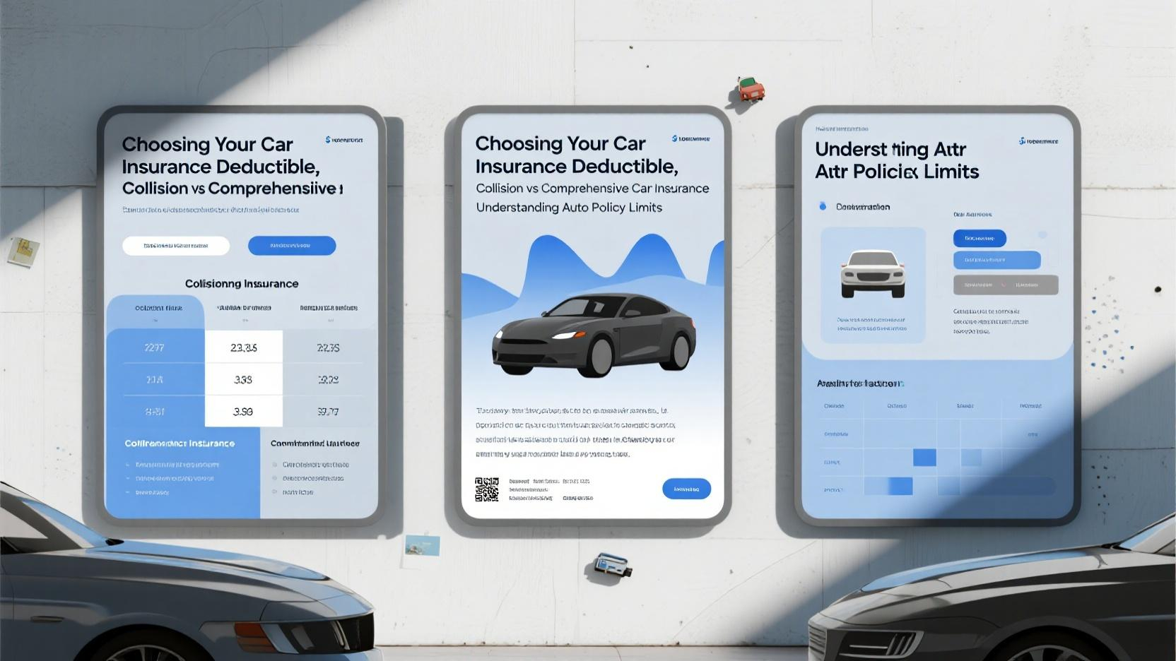 Complete Guide to Car Insurance Deductibles: Collision vs Comprehensive Comparison & Choosing Auto Policy Limits